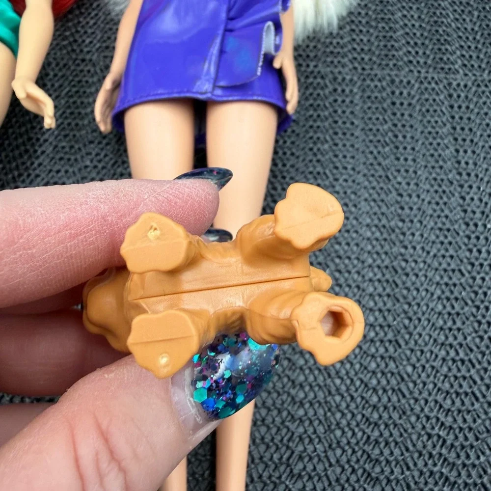 Barbie Ariel Sparkle Girlz Doll Lot Mattel Hasbro Zuru 3 Dolls Dog Accessory
